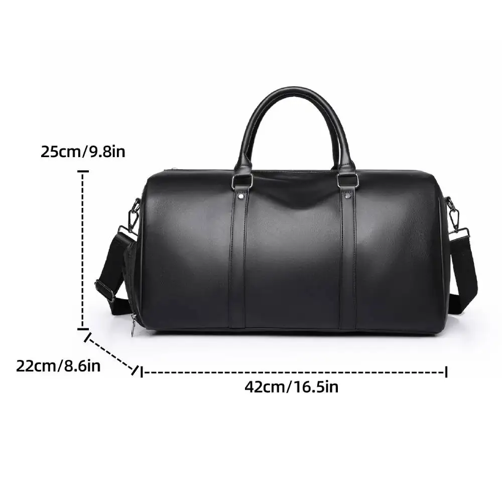 Sac de voyage à la mode, sac à bagages d'affaires de grande capacité, sac à main de Fitness en tissu PU, sacs à bandoulière imperméables