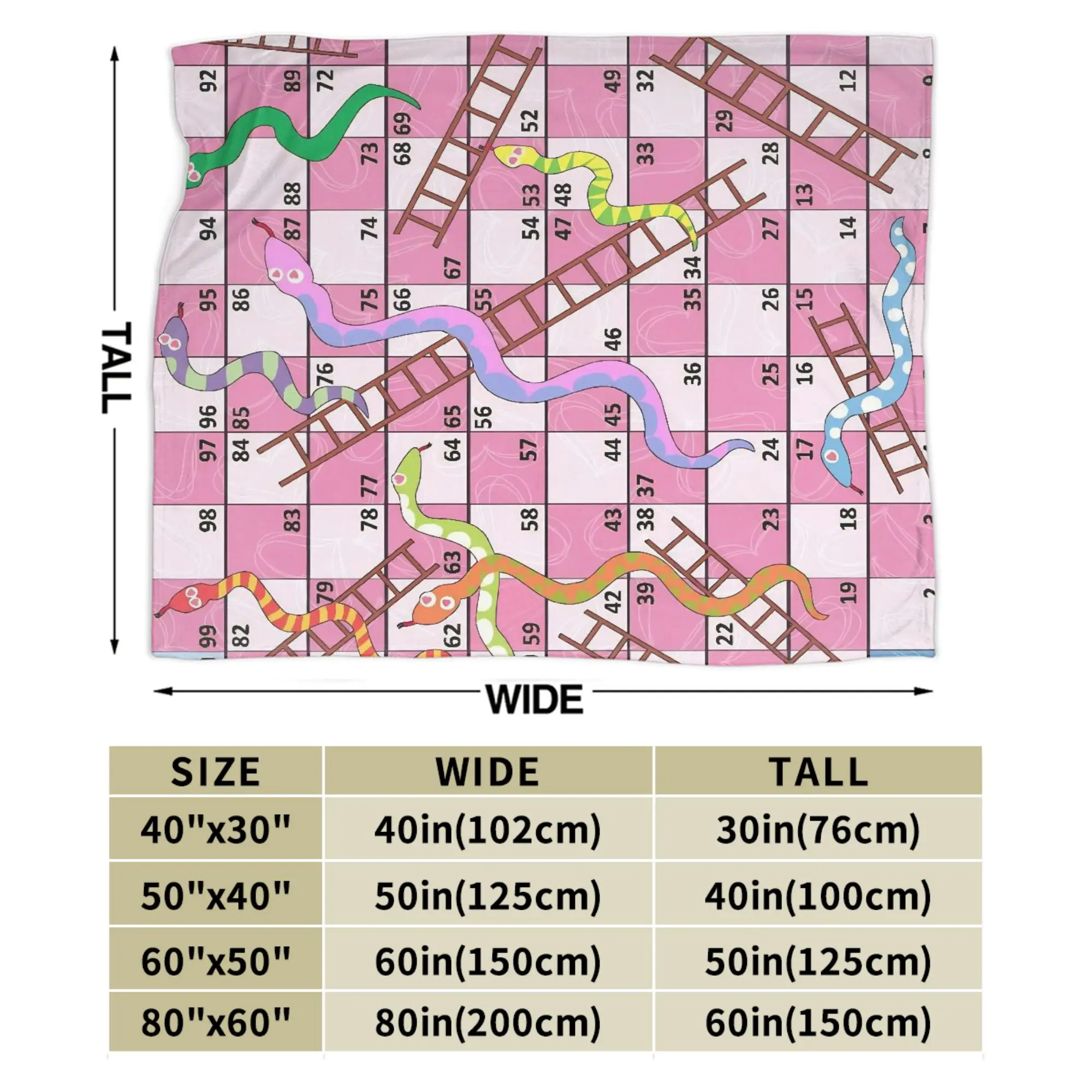 الثعابين والسلالم الفانيلا بطانية الشتاء لينة رمي بطانية للطلاب ديكور المنزل مضحك المفرش أريكة غطاء سرير