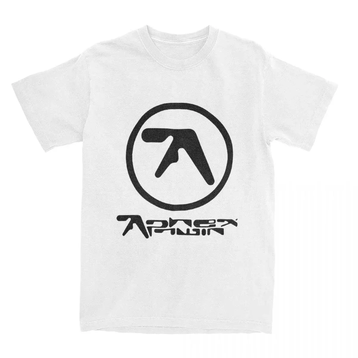 2026 Women's Aphex Twin Music T Shirt Clothing Vintage Short Sleeve Round Collar Tee Shirt Party T-Shirt Oversize Clothing Top