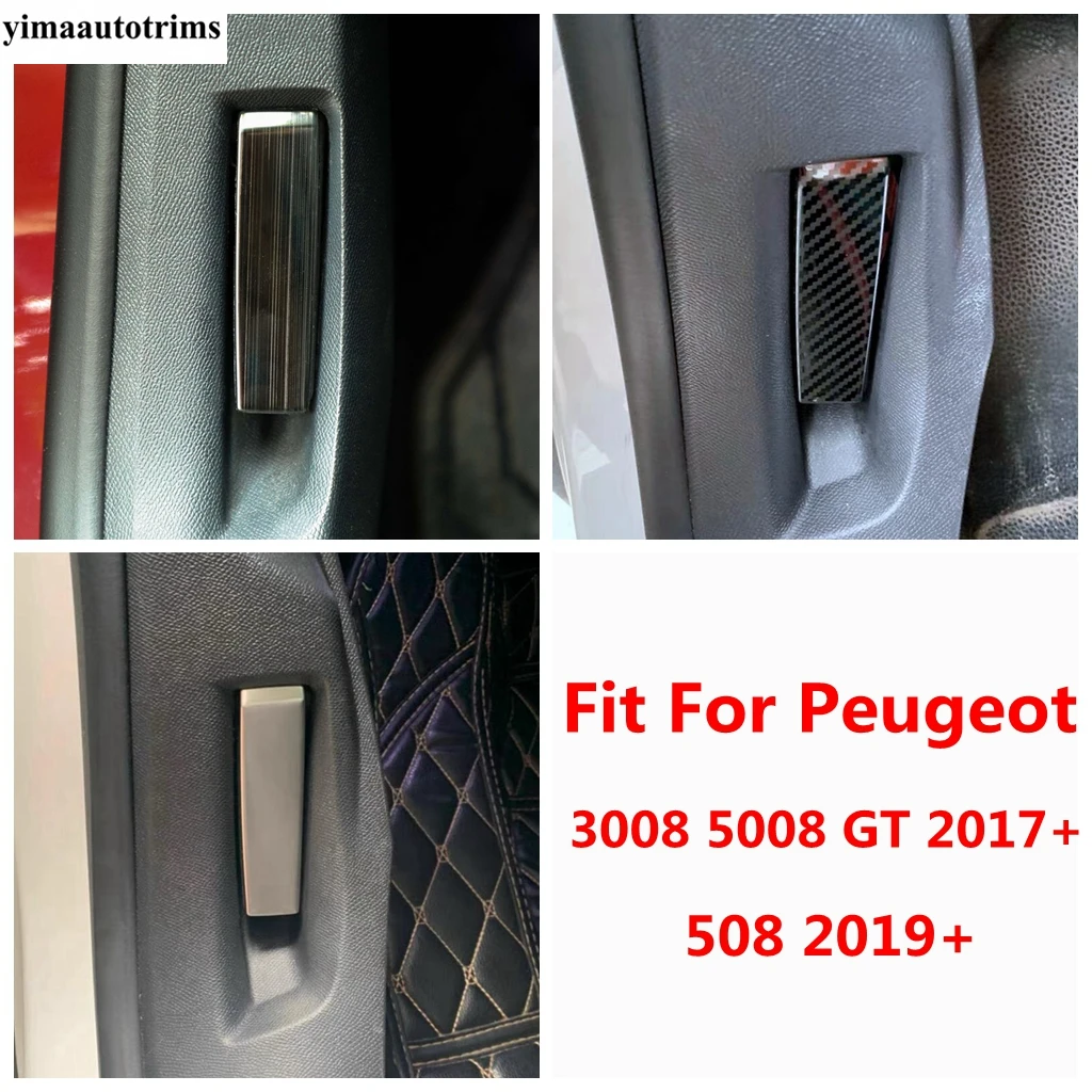 

Наклейки на крышку капота двигателя из нержавеющей стали для Peugeot 3008 5008 GT 2017 - 2022 / 508 2019-2022, аксессуары