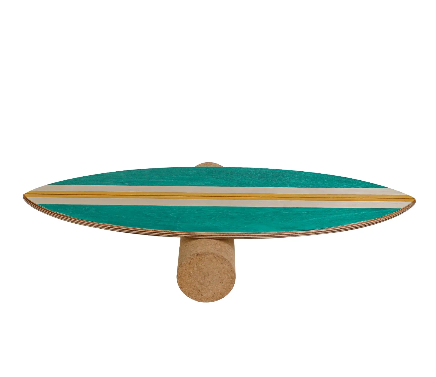 Balance Board with Cork Roller Waist Sports Wood Maple Land Surfboard Balance Boards