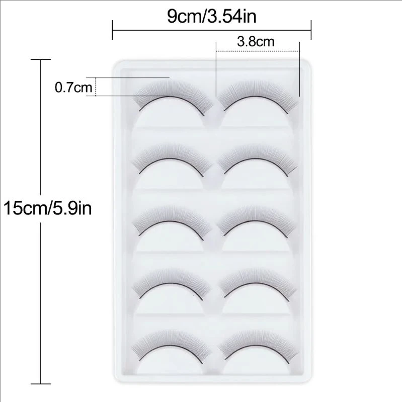 MJ 초보자 인조 속눈썹 연습 밍크 속눈썹 스트립, 개별 속눈썹 익스텐션 도구, 5 박스, 10 박스, 15 박스, 20 박스