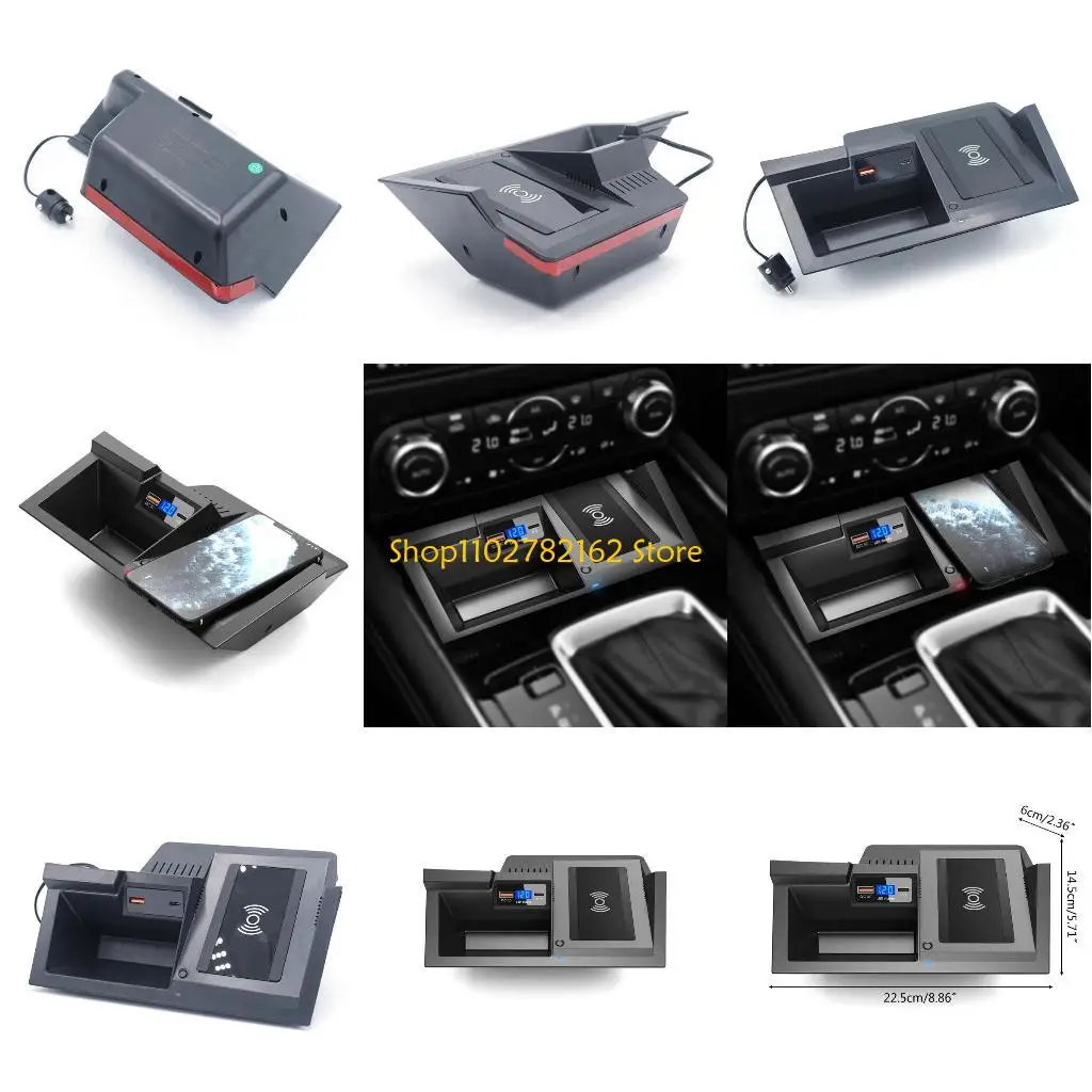 

547B QI Автомобильный держатель беспроводного зарядного устройства для всех телефонов 2020 2021