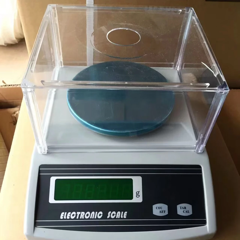 200G 0.001g Electronic Bench Scale 1mg Precise Digital Lab Counting Weight Balance Windshield Jewelry Weighing Scales Backlight