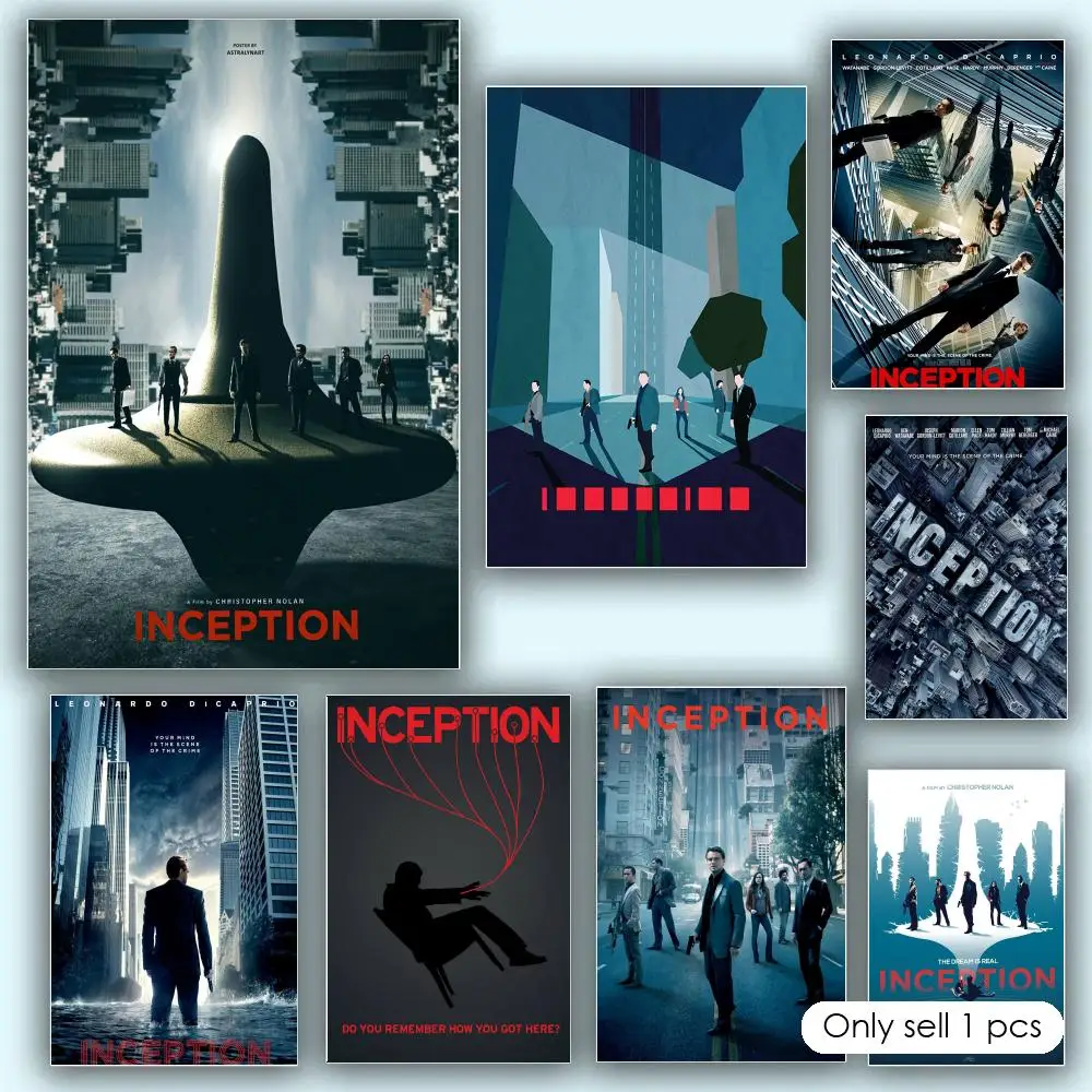Inception Foyer Minimalist Living Space Ready Made Removable Wall Display Workspace Wall Sticker Poster