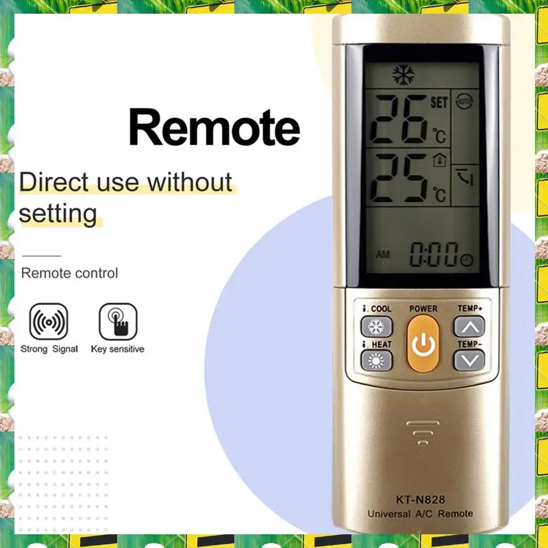 

3C Electron KT-N828 Универсальный пульт дистанционного управления переменного тока, кондиционер, пульт дистанционного управления KT-N828, эффективная замена пульта дистанционного управления, KT-N828 Universa