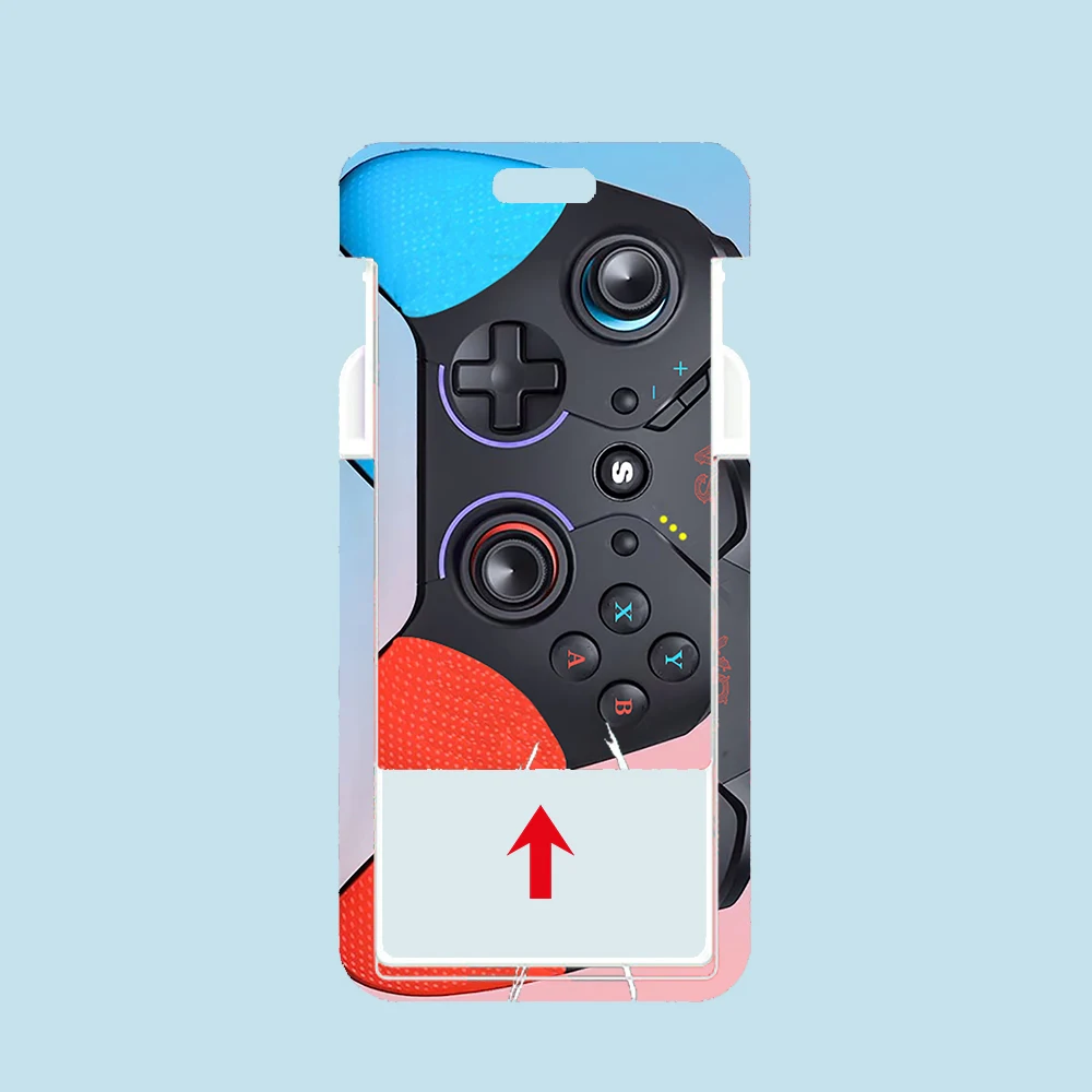 Gamer Name Badge Holder Lanyard Business Card Holder Hanging Neck Strap Boy ID Card Holder Door Card Case Small Gift
