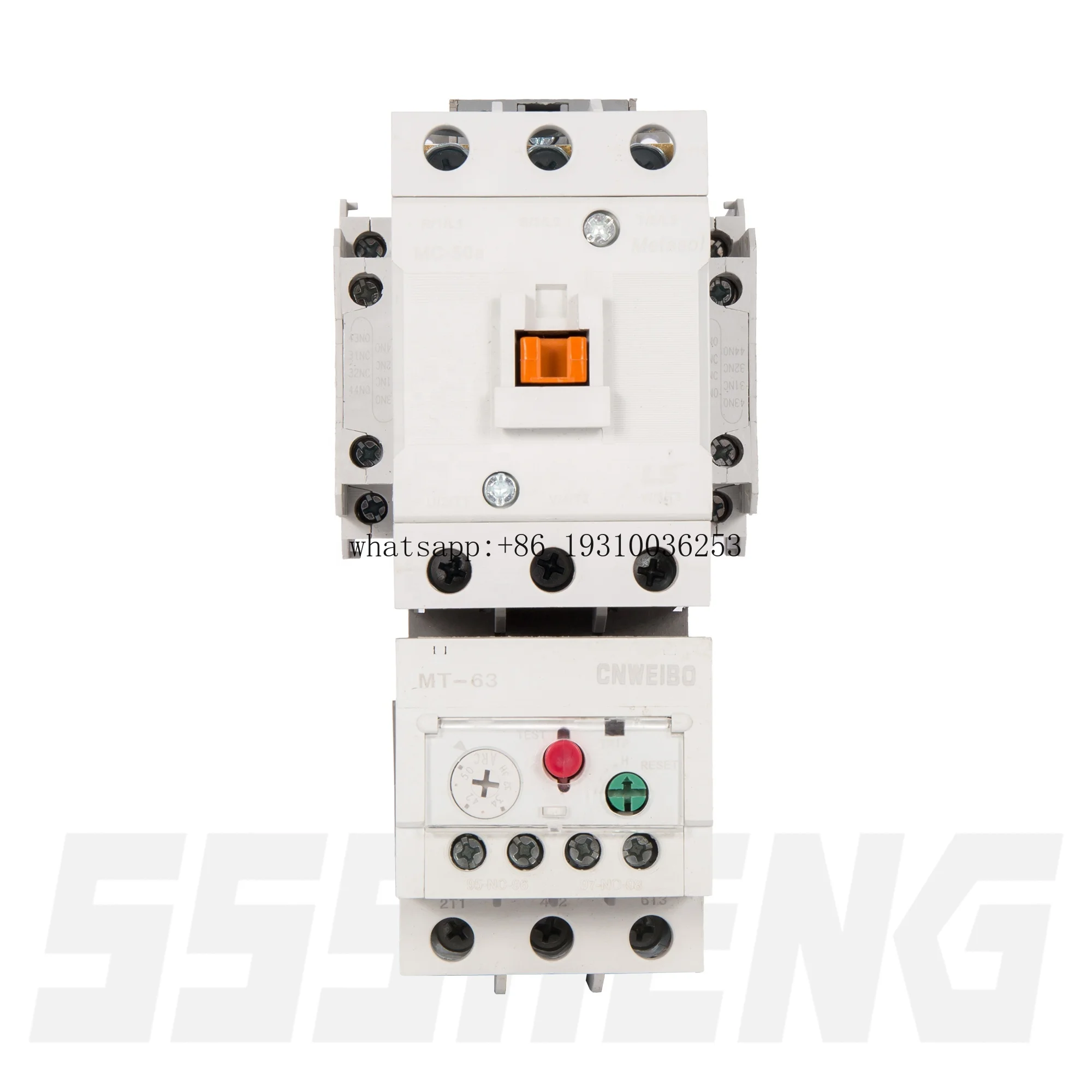 

MC-50 Contactor 3-pole LS AC Contactor Relay 220V Coil Magnetic Contactor