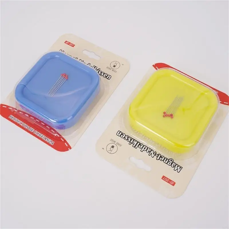 Porta cucitura magnetica Porta stoccaggio Organizzatori ago portatile per perno cucito