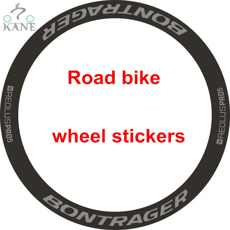 2Wheels/set AEOLUS PRO5  Rim Decals Road Bike 700c Wheel Stickers Rim Decora Protection Film Vinyls Bicycle Wheel Decals Cycling