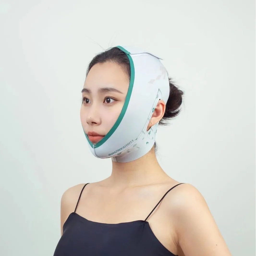 

Reusable Face Slimming Bandage V Line Face Shaper Women Chin Cheek Lift Up Belt Facial Massage Strap Face Skin Care Beauty Tools