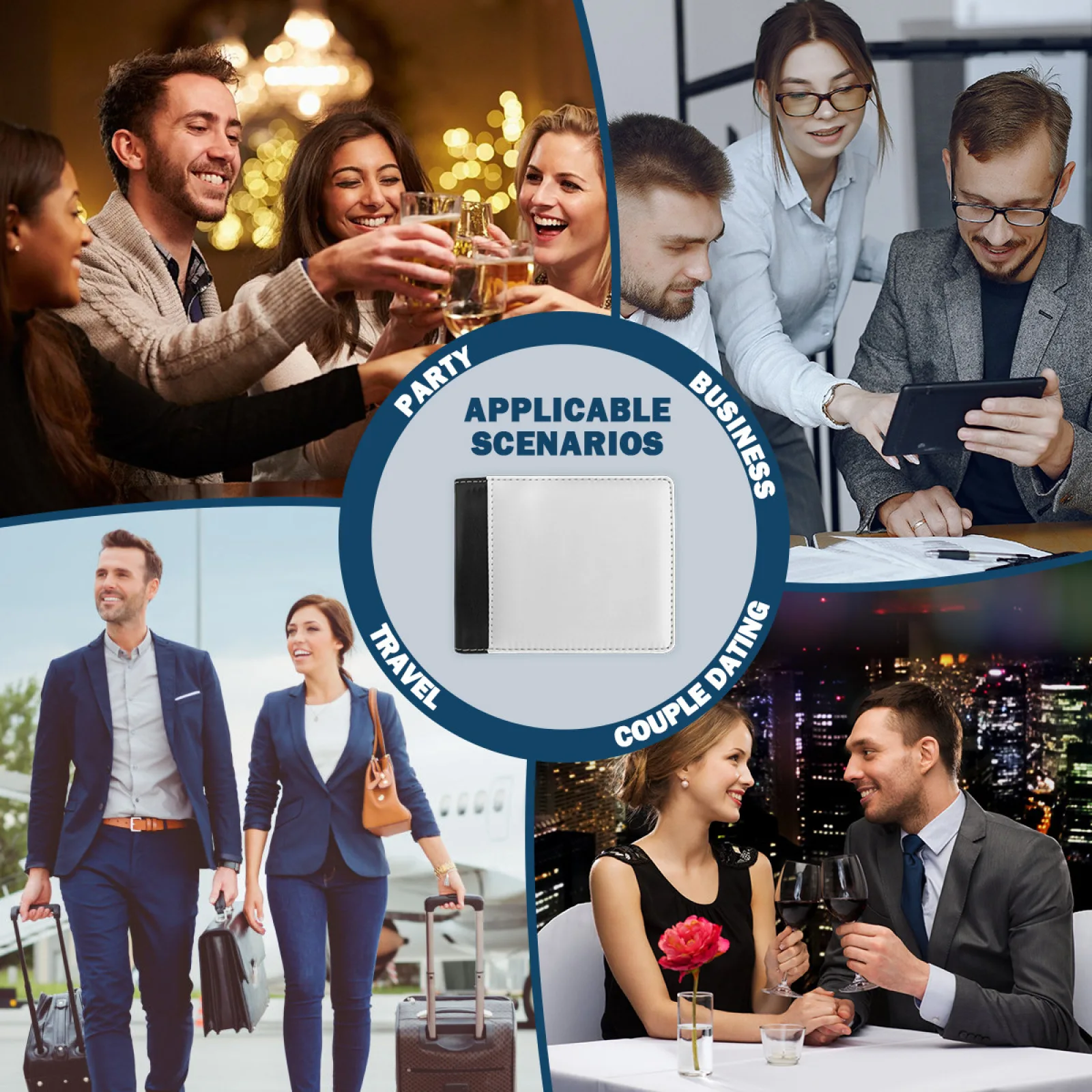 Box Box Box Tire Compound V2 Design Мужской кошелек Досуг Путешествия Легкие портативные кошельки Короткий стильный мужской кошелек Гоночный автомобиль