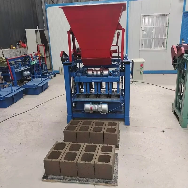 

4-35 Cement Brick Making Machine Small Fly Ash Standard Brick Free Burning Brick Hollow Block Concrete Block Making Machine