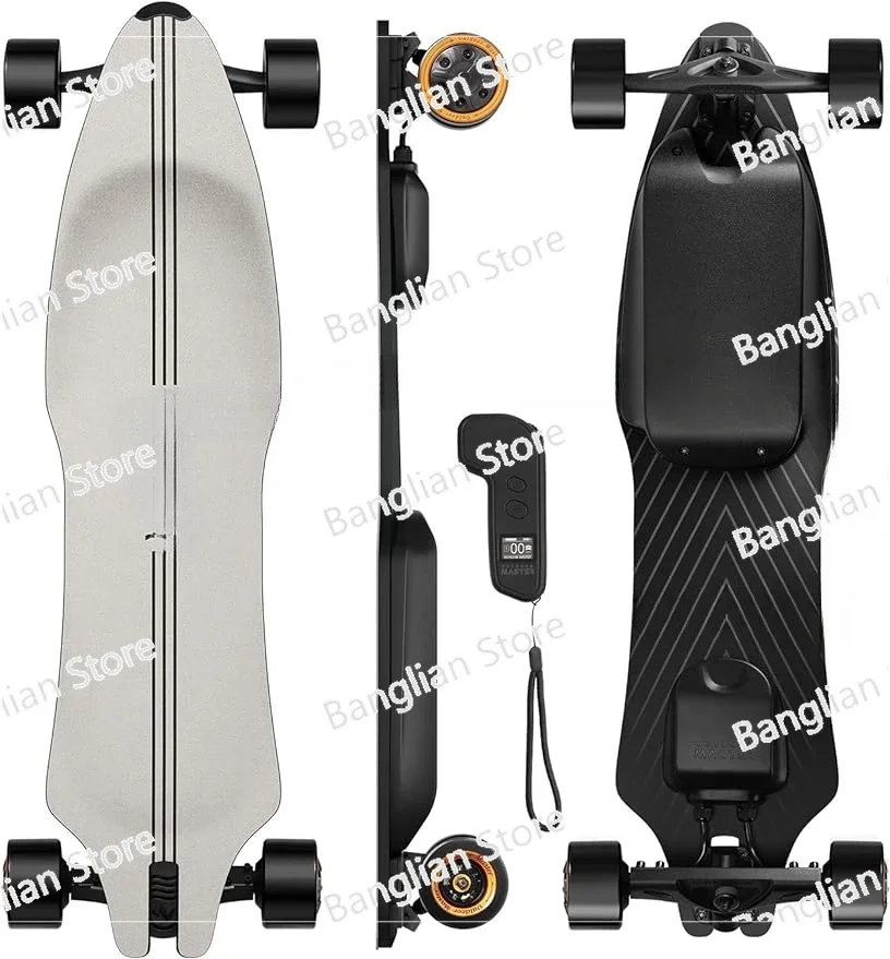 Electric Skateboard with Remote,2 X 1000W Hub-Motor,Electric Longboard for Adults &Teens Beginners Patins