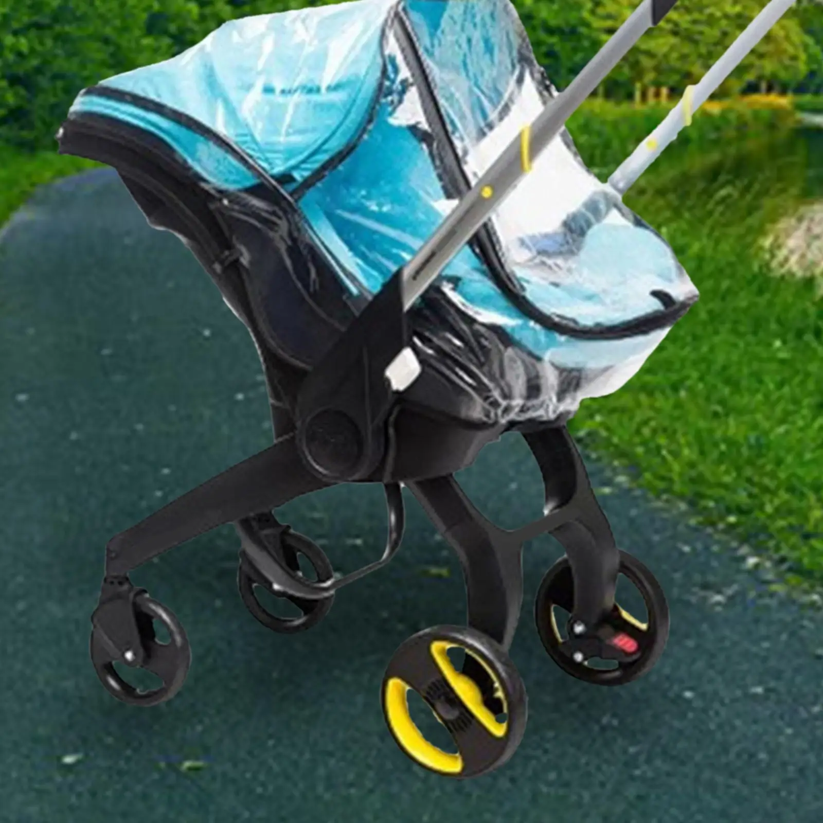 ベビーカー用ホイール-2個入り-ユニバーサル修理用スペアパーツ