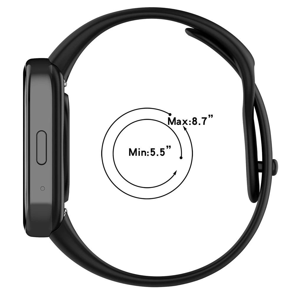Correa de silicona para correas de reloj deportivo Redmi Watch 3/Active/Lite ​ Pulsera Correa impermeable para Xiaomi Redmi Watch 3 Active/Lite