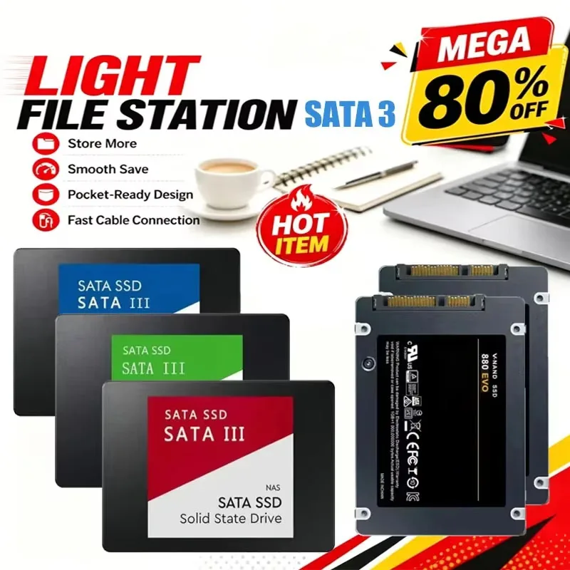 4TB Solid State Disk SSD High Speed 500G 1TB 2TB Internal HDD Hard Drive Sata3 2.5 Inch For Laptop Microcomputer Desktop