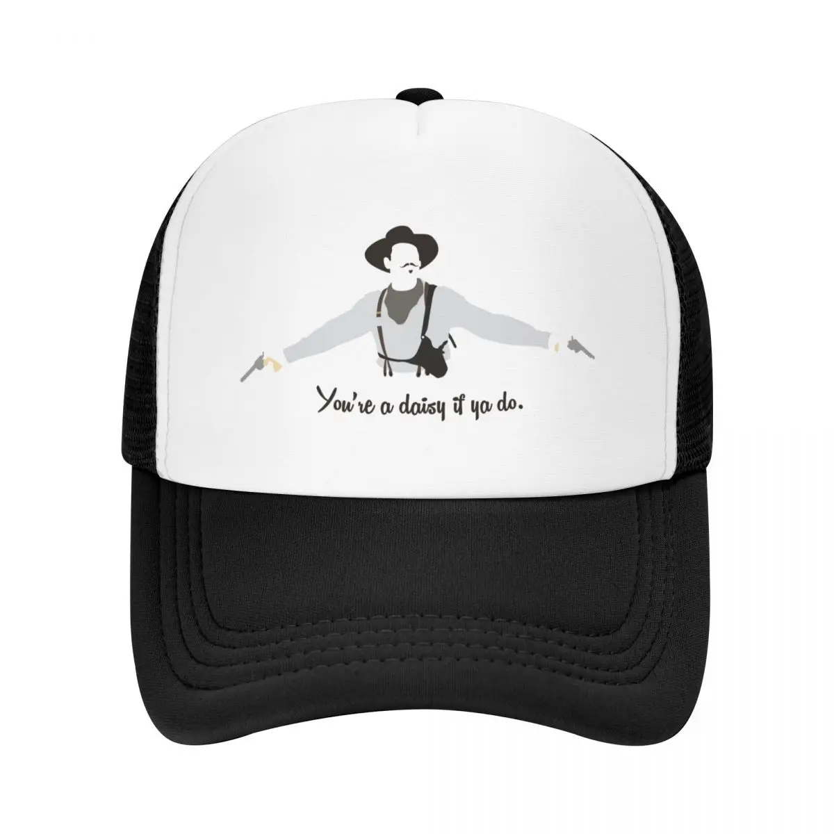 

Tombstone: You're a Daisy if ya Do. Baseball Cap Beach Bag Beach Streetwear Men's Women's