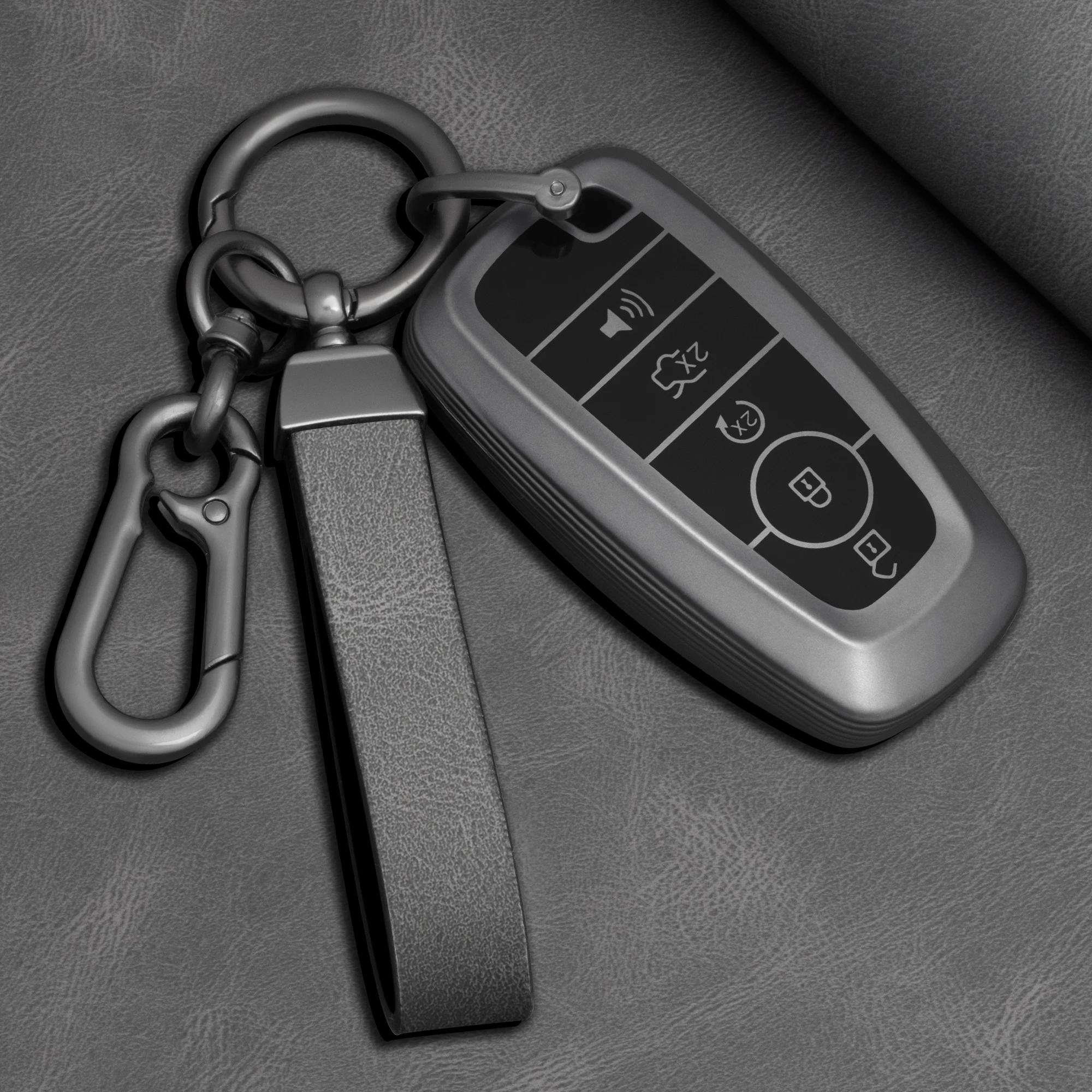 For Lincoln Continental Mondeo MKC MKZ MKX Navigator Z Nautilus Aviator Corsair 2017-2022 TPU Car Key Case Cover Protect Shell