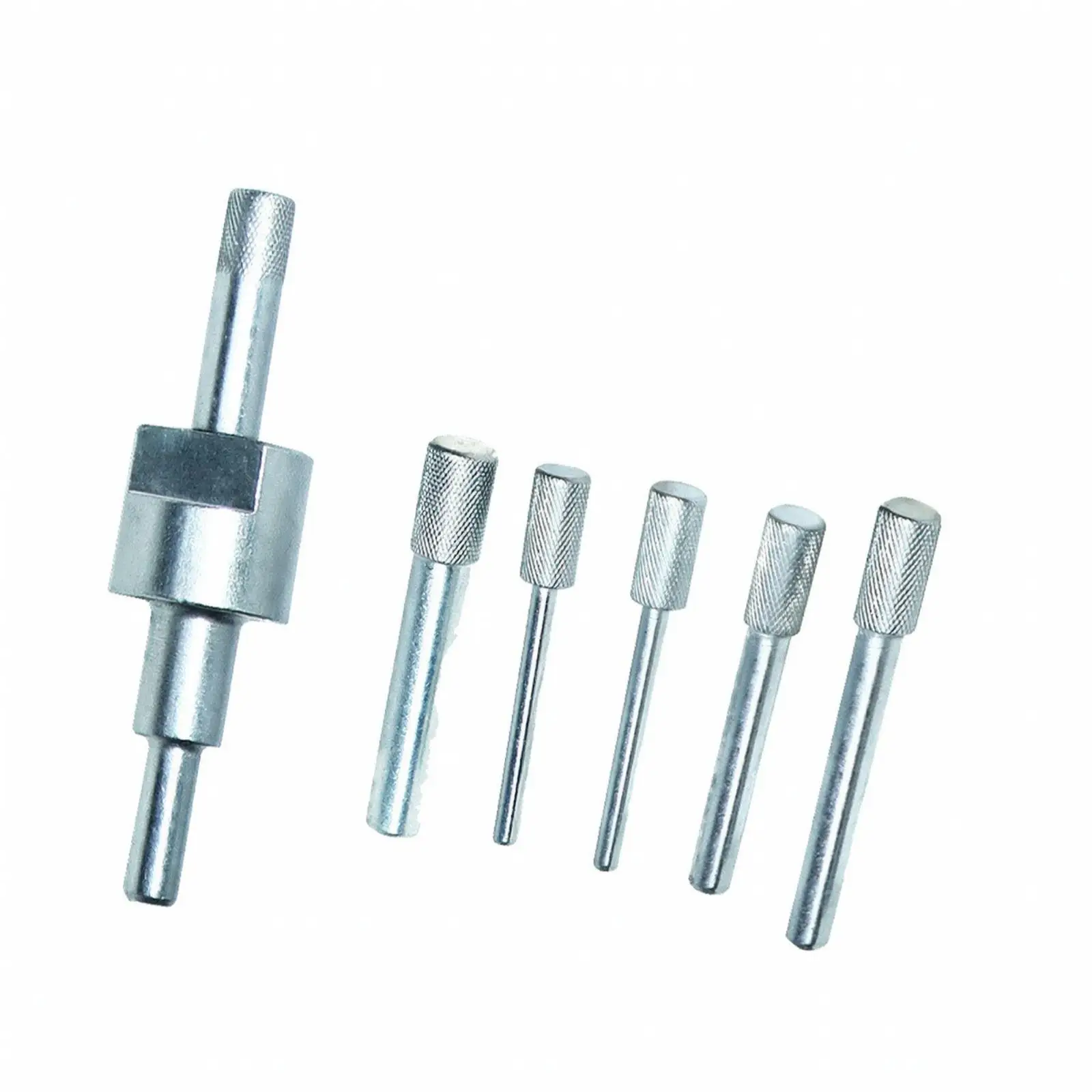 6 Pieces French Car Maker Models Engine Timing Tool Set Engine Timing Tool Set Silver Finish Automotive Tools for Mechanics,