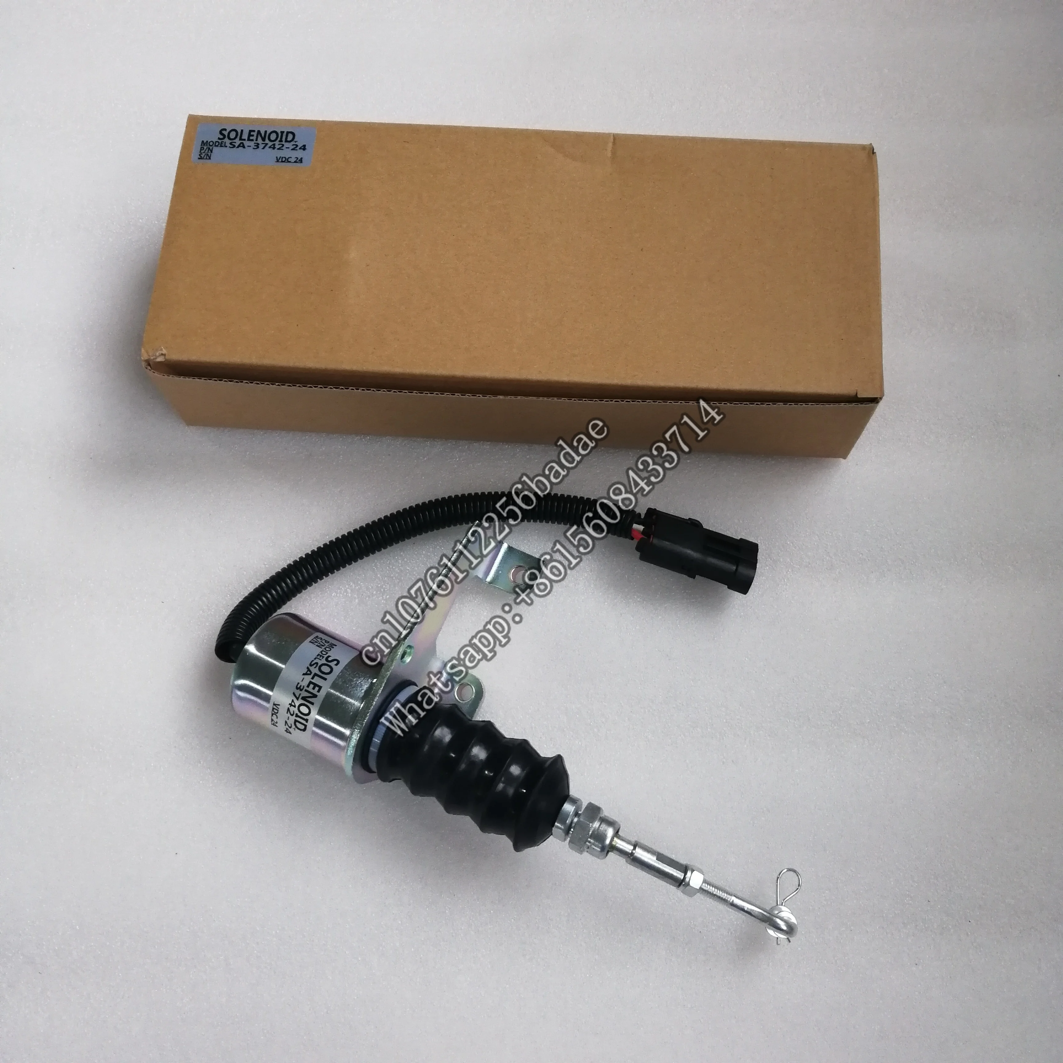 

China factory auto for diesel engine parts Oil cut-off solenoid valve SA-3742-24