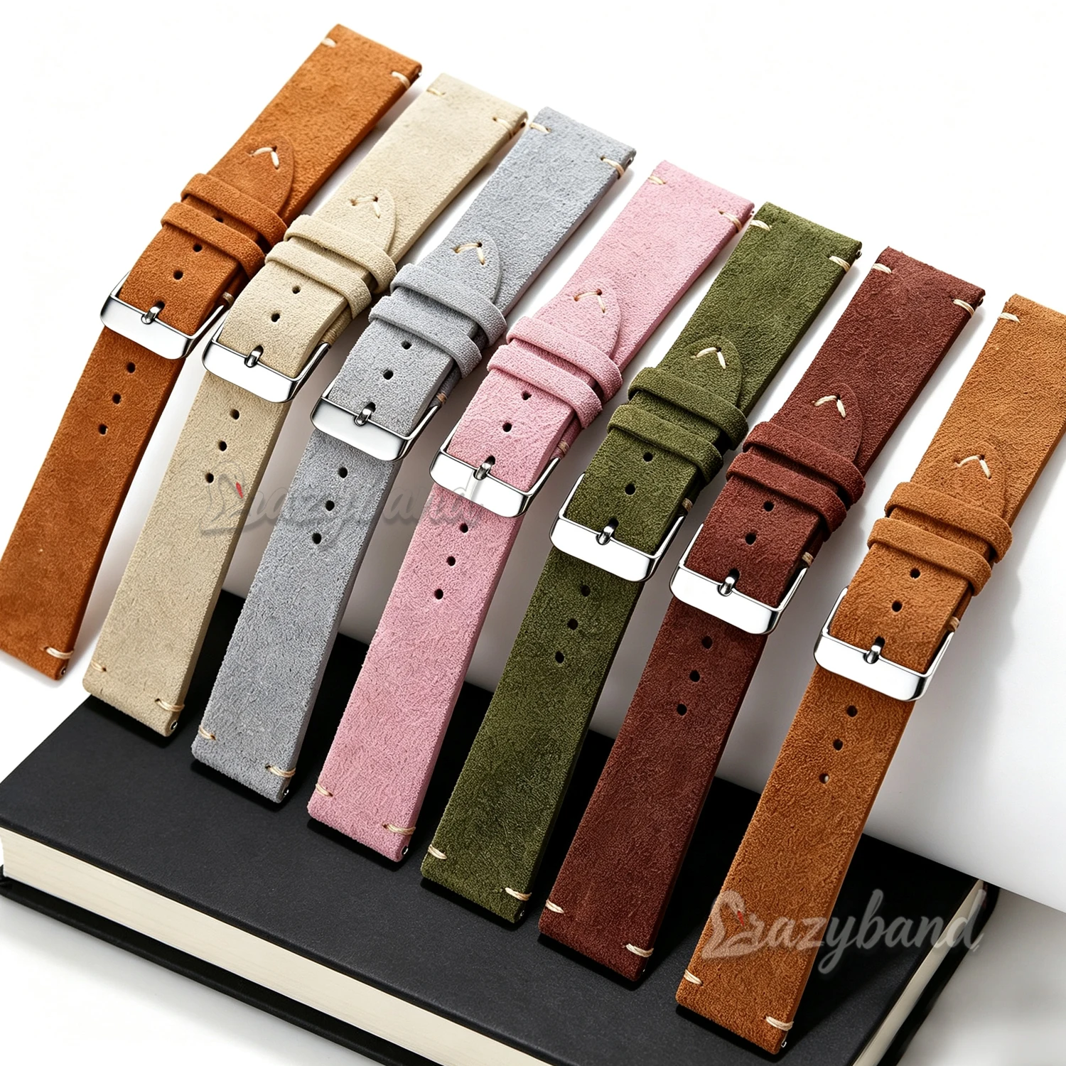 Suede Strap Watch - Szybkozłączny pasek z miękkiego zamszu 14mm