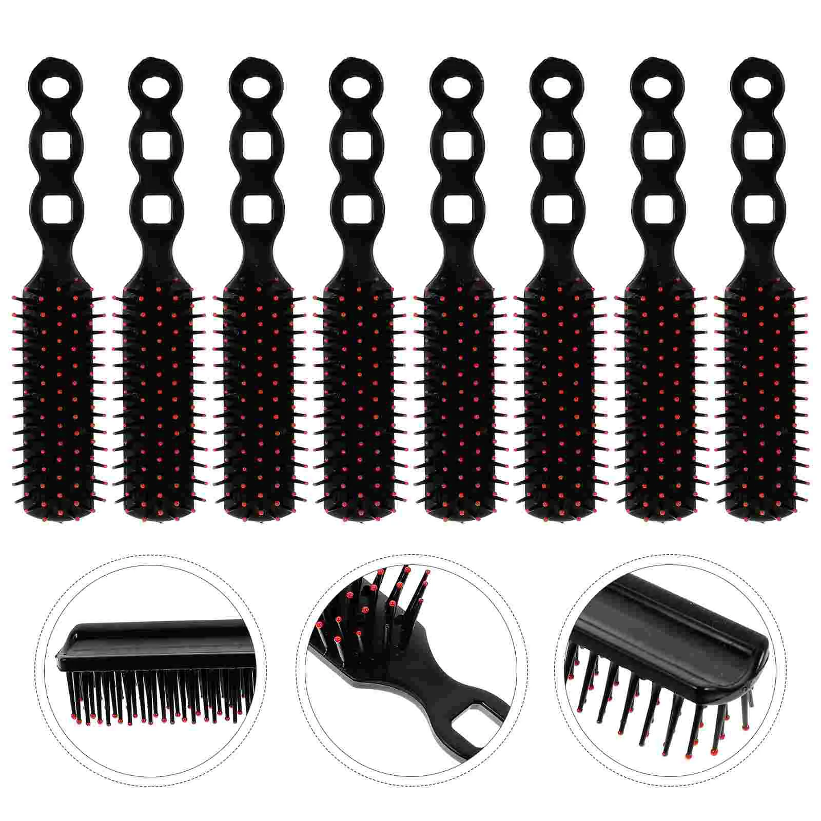 

12 Pcs Curl Styling Comb Hair Mask Brush Blow Dryer Kids Combs Massage for Children Long Handle