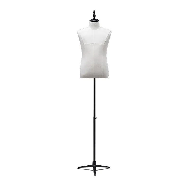 Large size men's clothing store model props half-body business suit window dummy table model doll display stand