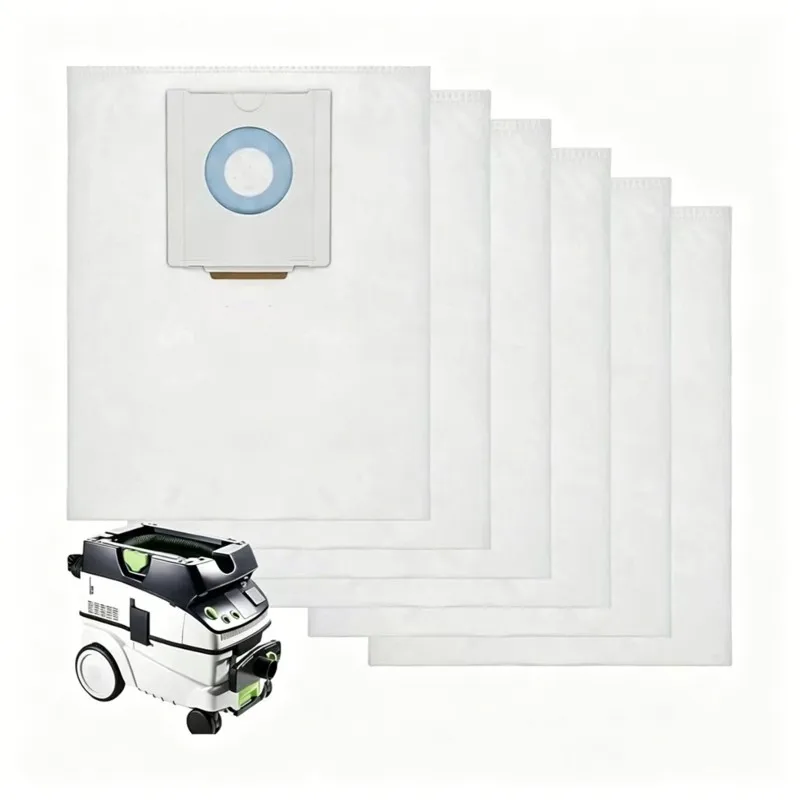 

For Festool CT 26/CTM 26 E/CTL 26 E Vacuum Cleaner Replacement Dust Bags 12PCS Filter Bags Parts
