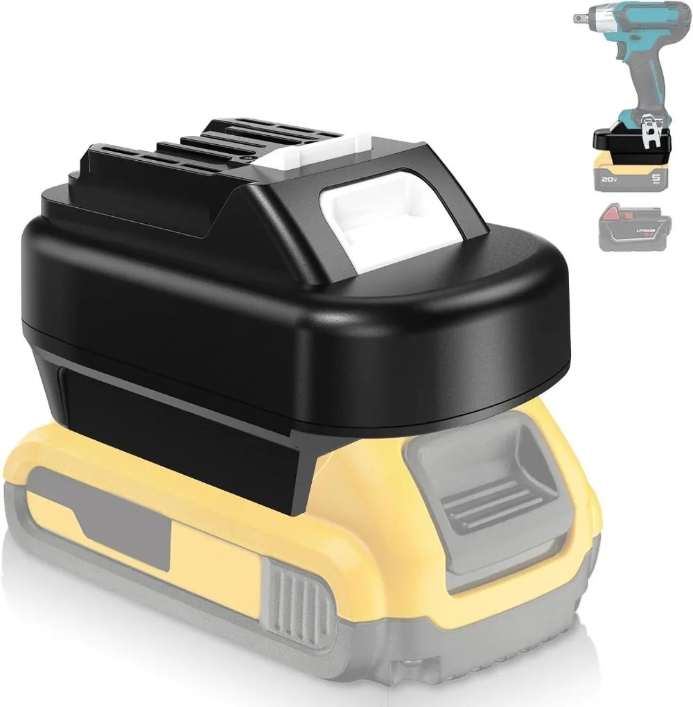 

For dewalt to for makita Battery Adapter for Dewalt 20V for Milwaukee 18V Li-ion Battery Converter to for Makita 12V Power tools