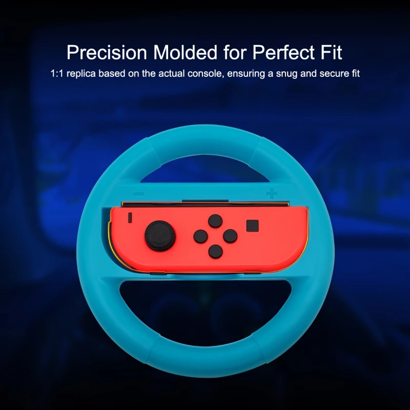 

Комплект из 2 рулей для Nintendo Switch 2: аксессуары для домашних спортивных и гоночных игр, совместимые с контроллерами Joy-Con