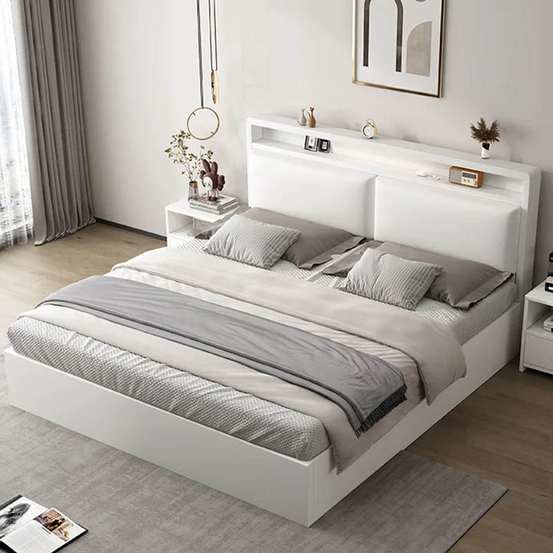 

Bedroom Baby Bed Bed Double Modern Luxury Floor Sleeping Sleeping Design Bed Mobile Letto Matrimoniale Lounge Suite Furniture