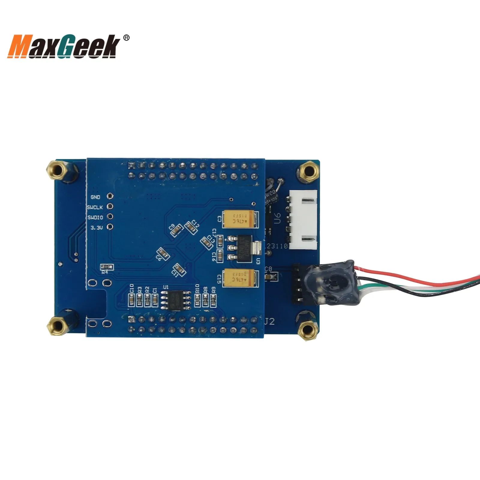 Maxgeek – détecteur de position ponctuelle de photosodétecteur à quatre quadriens, module de photodétecteur 2D, livré avec un code source