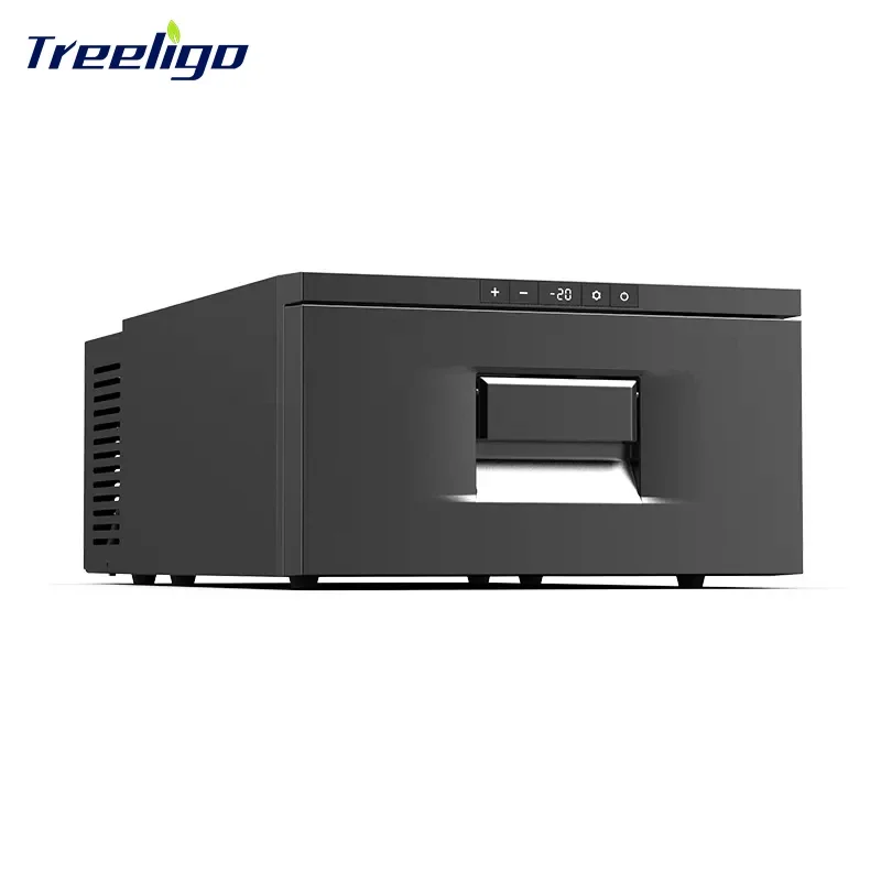 New Portable 30L DC 12V 24V Drawer Fridge Drawer Refrigerator for Cars Truck RV Campers Caravan