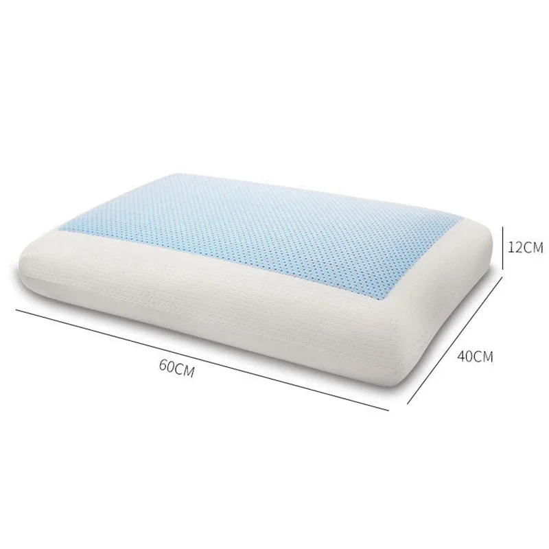 60x40x12 Summer Gel Memory Foam Pillow Cool Neck Pillow Can Prevent Cervical Spondylosis And Correct Cervical Vertebrae