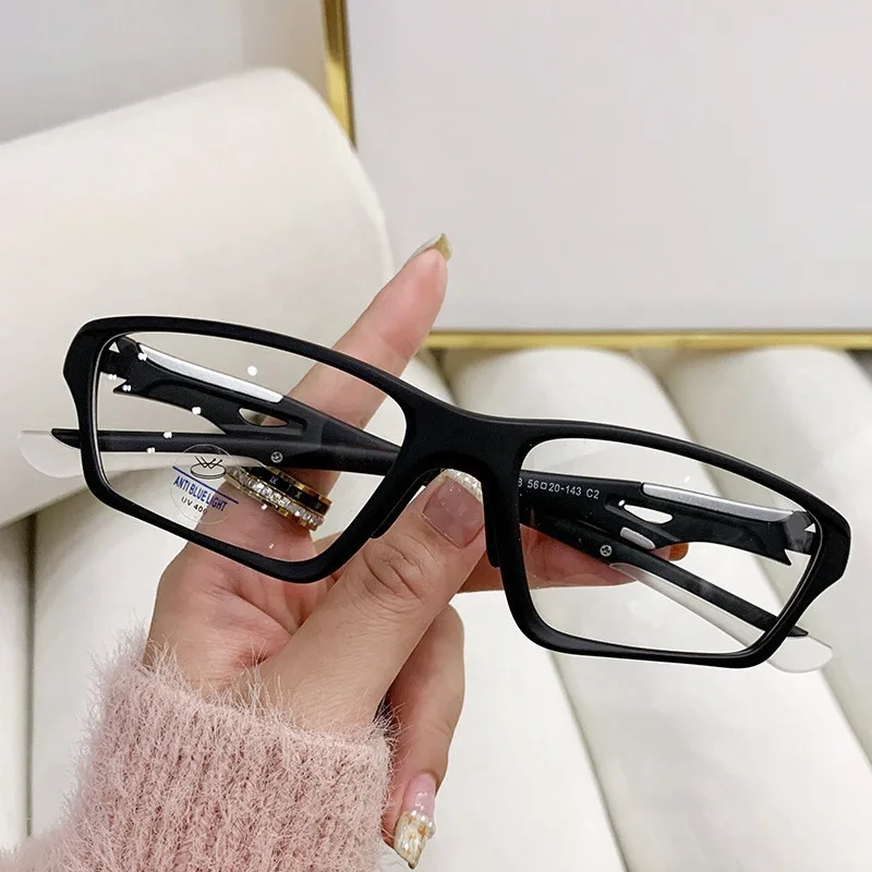 

Fashion Sport Anti Radiation Glasses for Men Women Anti Blue Light Eyeglasses Replaceable Lens