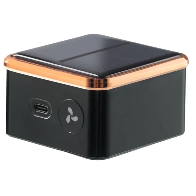 A99G-Solar Car Air Purifier Usb Oxygen Cleaner Generator Air Purifier HEPA Filter Smoke Remover Smart Car Supplies