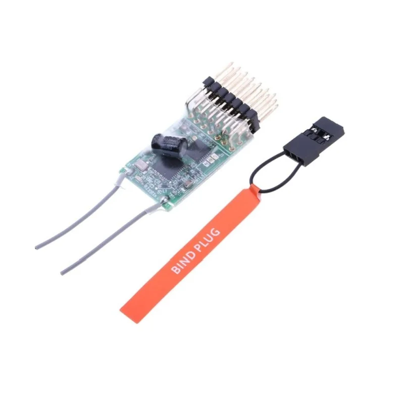 Spektrum ar6100e dsm2 6 canais 2.4ghz receptor rx anti-interferência dx6i dx7 dx8 dx9 embalagem retrátil para helicóptero drone rc