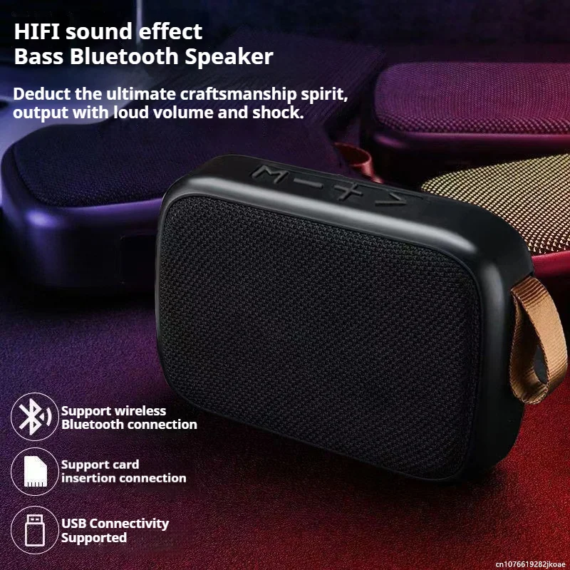 MG2 Portable Fabric Bluetooth Speaker Wireless Connection Outdoor Sports Stereo Voice Box Support TF Card Mobile Phone Universal