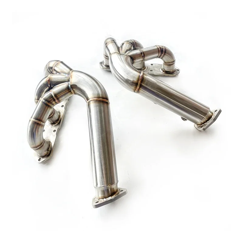 Performance Manifold Suitable Boxster/Cayman 987 2004-2011 Automotive Exhaust System Stainless Converter - view 3