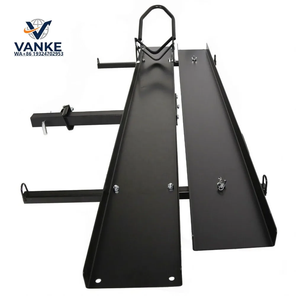 600 lbs motorcycle SUV transporter tractor hanger trailer cargo ramp