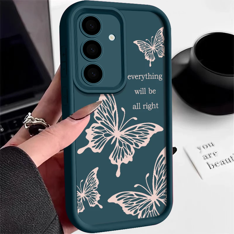 Schmetterlingshülle für Samsung Galaxy S26 S25 S24 Ultra Plus S24 S25 S26 FE A18 A57 A37 A56 A55 A27 A17 A15 A36 A26 A16 Weiche Hülle – Detail 10
