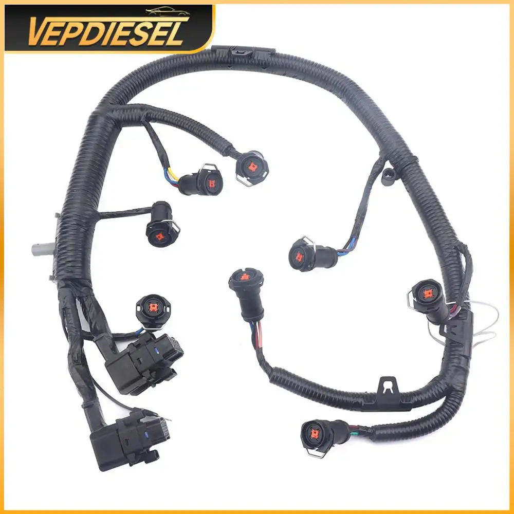 

1PC Fuel Injector Jumper Wiring Harness 5C3Z9D930A For 6.0L Ford 03-07 Powerstroke Diesel FICM