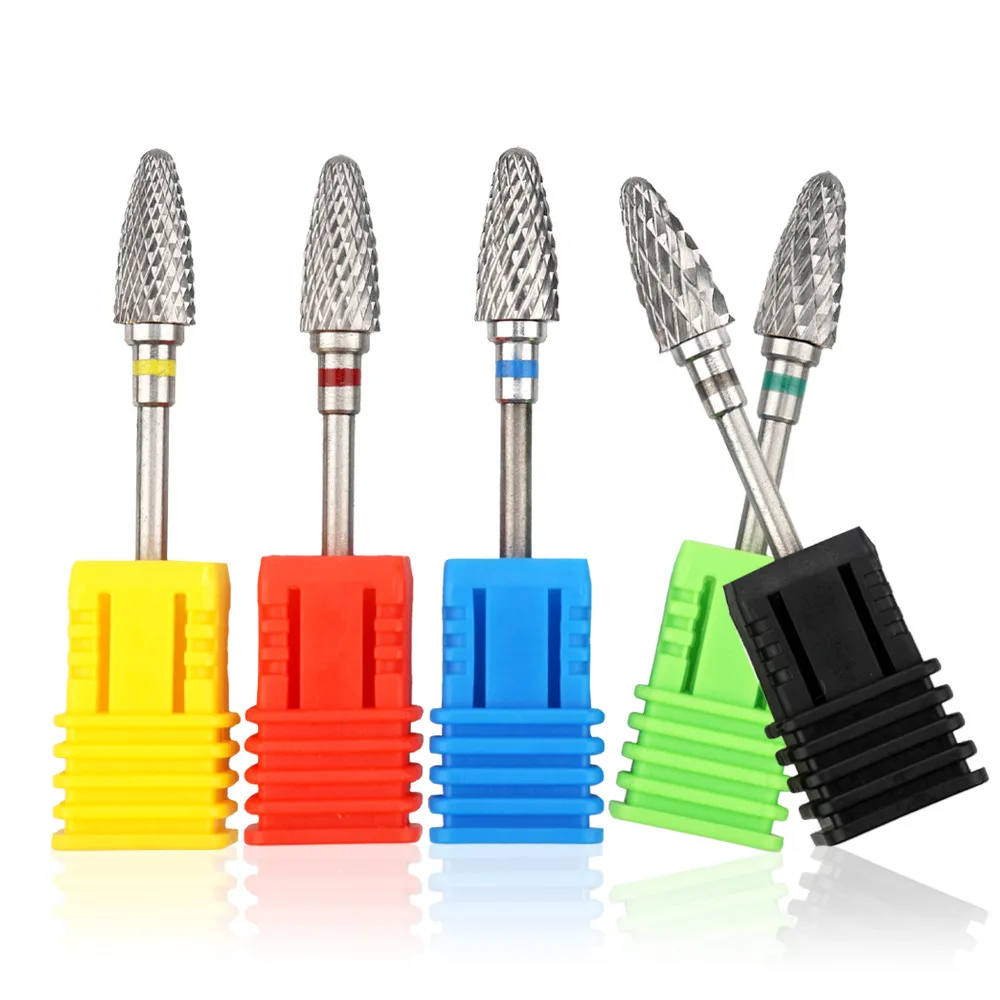 

5Pcs Ø2.35 X 6mm Tungsten Carbide Dental Grinding Burs High-Quality Dental Polishing Nail Drill Bits Wear-Resistant Dental Tools