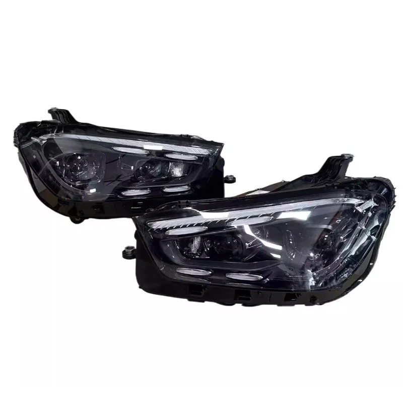AKD Стайлинг автомобиля для Benz GLE W167 LED 2020-2024 Фара W167 DRL Противотуманная фара Сигнальный свет ближнего и дальнего света Проектор ангельских глаз