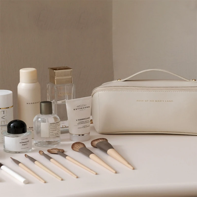 Fashion Ins borsa cosmetica portatile da donna di grande capacità Organizer per articoli da toeletta custodie per il trucco di stoccaggio femminile