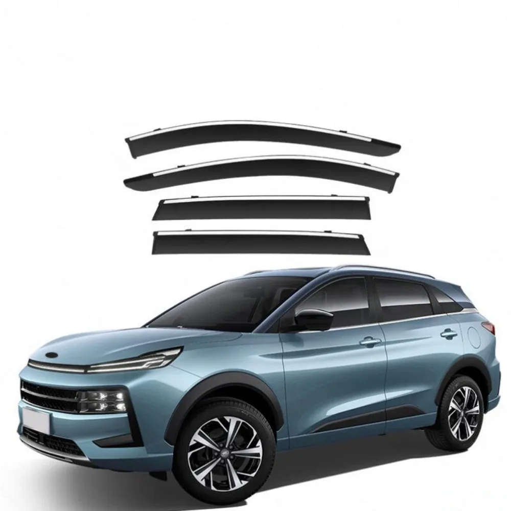 

Window Visor Rain Exterior Part Body Kit Accessories For JAC JS6 Sehol QX 2020 2021 2022 2023 2024