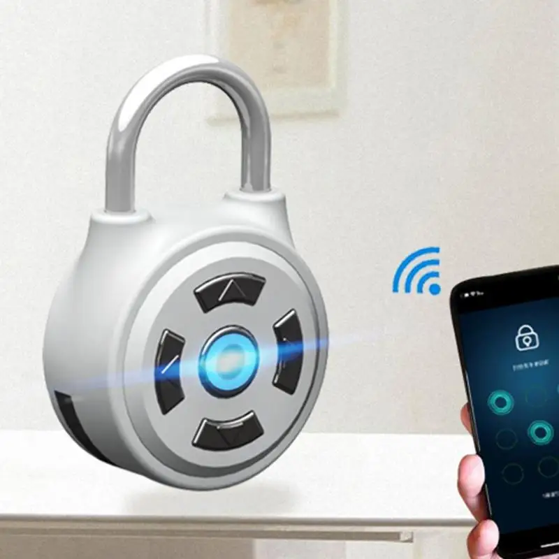 Bluetooth APP Luggage Case Locker Lock for Android IOS Padlock with Smart Mobile Phone Anti-theft Lock Password Lock APP Control