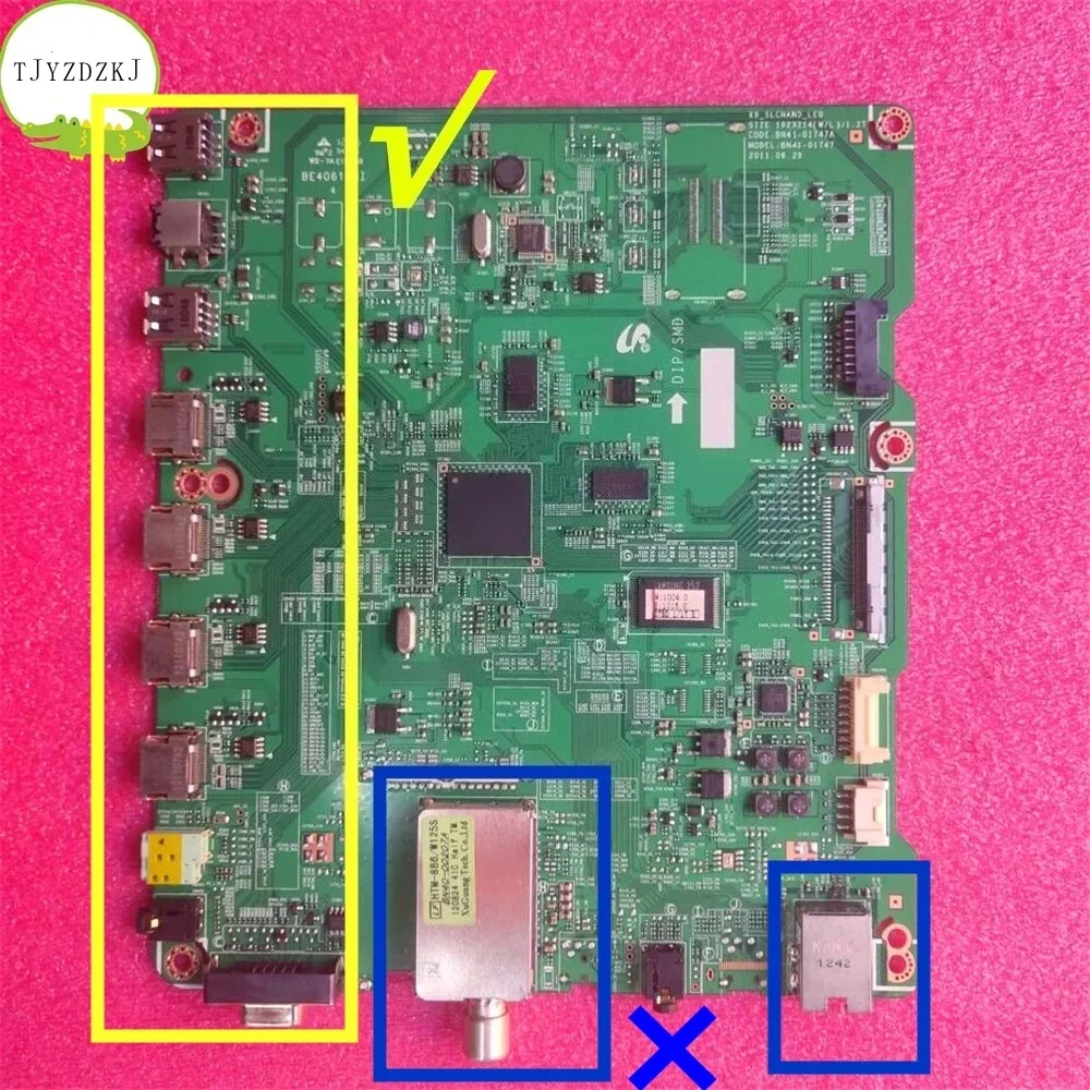 ใช้งานร่วมกับ UE40D5700 BN94-04594F ทีวีเมนบอร์ด BN41-01747A=BN41-01661B UE40D5520RW UE 405000   UA40D5000 กระดานหลัก UE40D5700RS