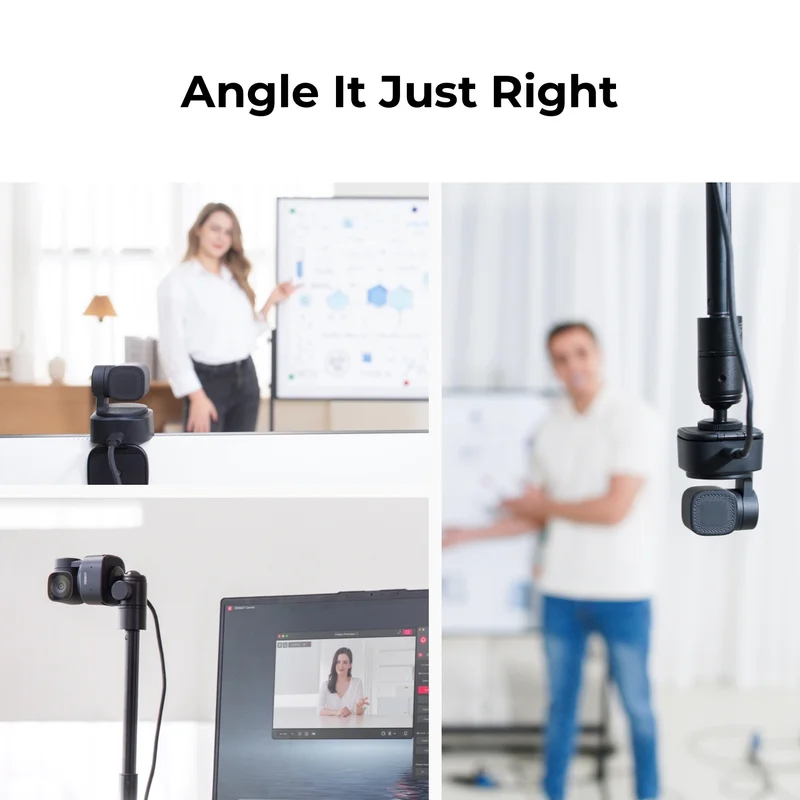 كاميرا OBSBOT TINY SE AI للبث المباشر مع ميكروفون 1080P كاميرا مؤتمرات الفيديو عالية الوضوح رئيس تتبع ذكي #5